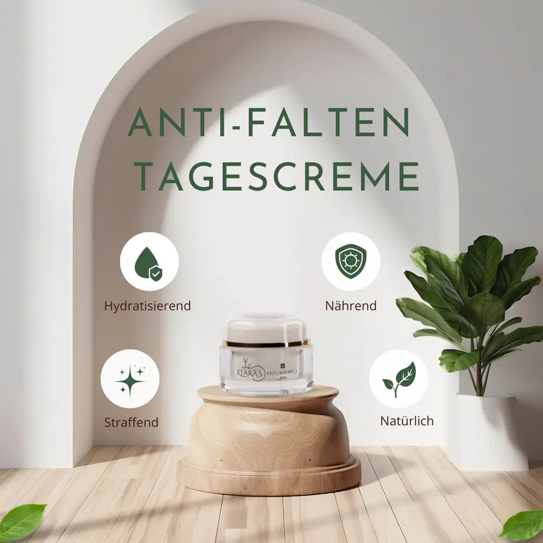 Klaras leichte Anti-Falte-Tagescreme 30ml. Klara`s Skincare