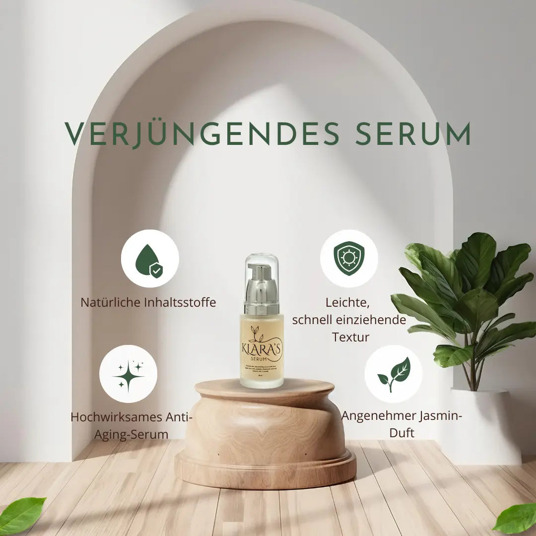 Serum mit Schweizer Apfels Stammzellen 30ml. Klara`s Skincare